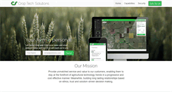 Desktop Screenshot of croptechsolutions.com