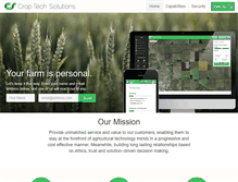 Tablet Screenshot of croptechsolutions.com